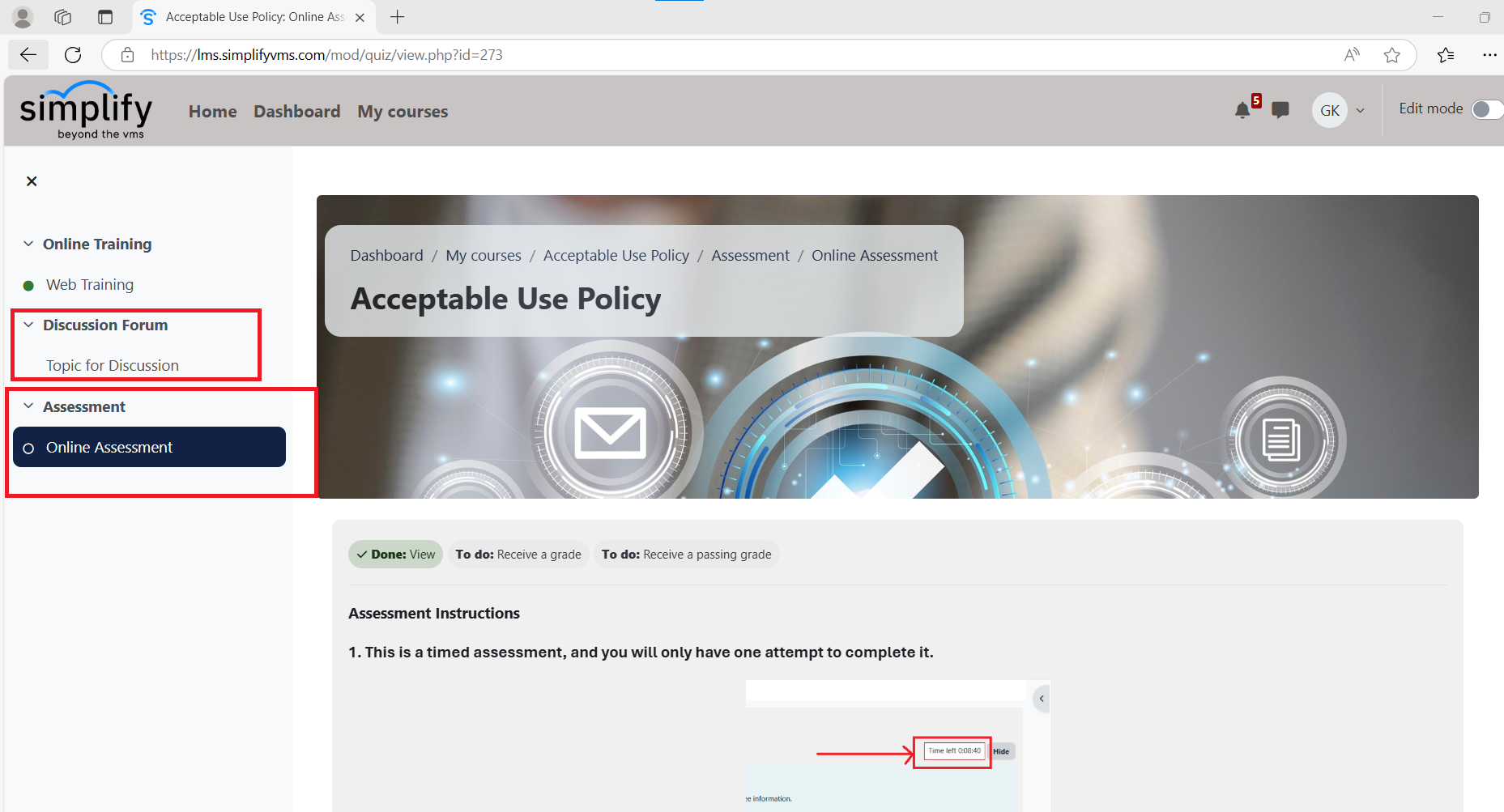 Login Page