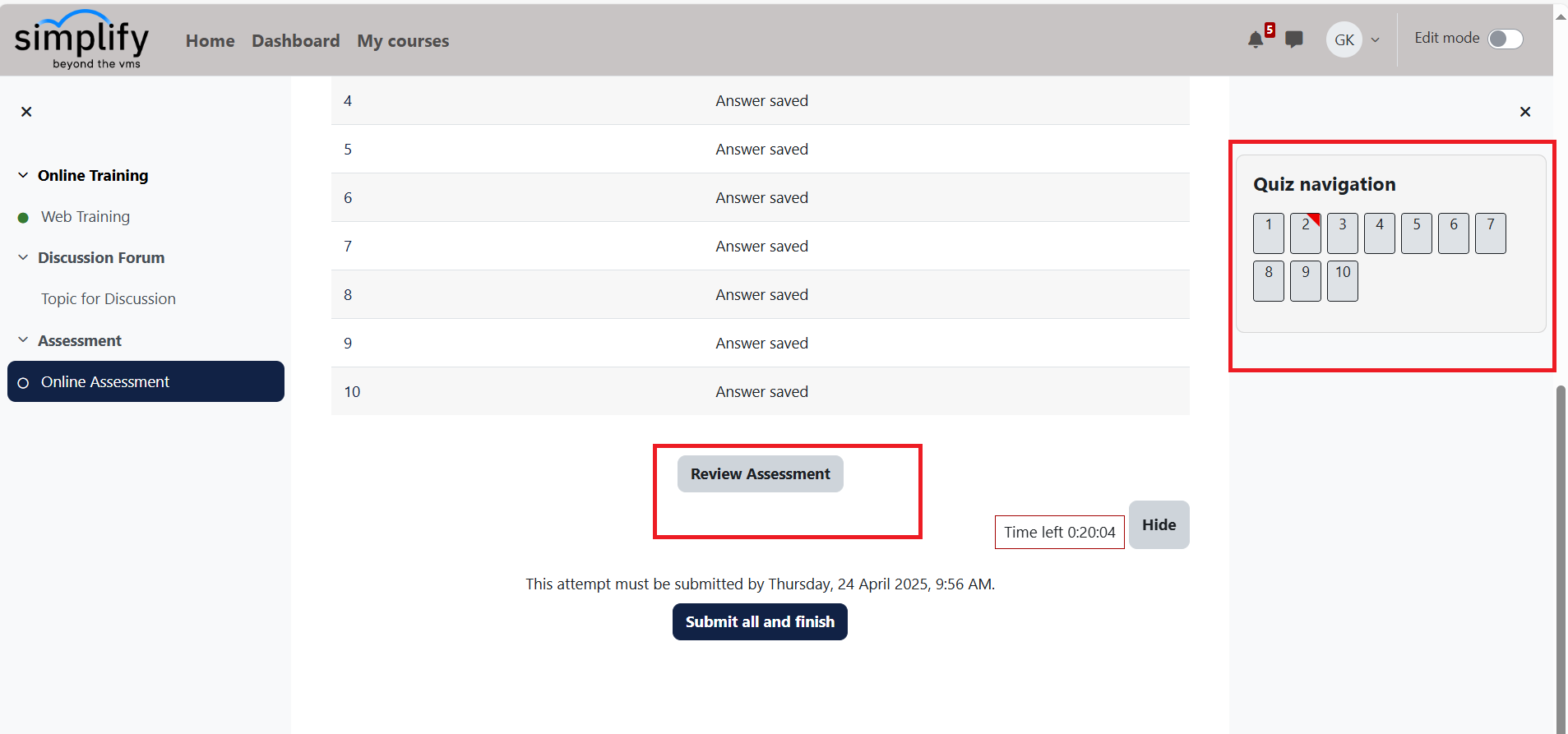 Login Page