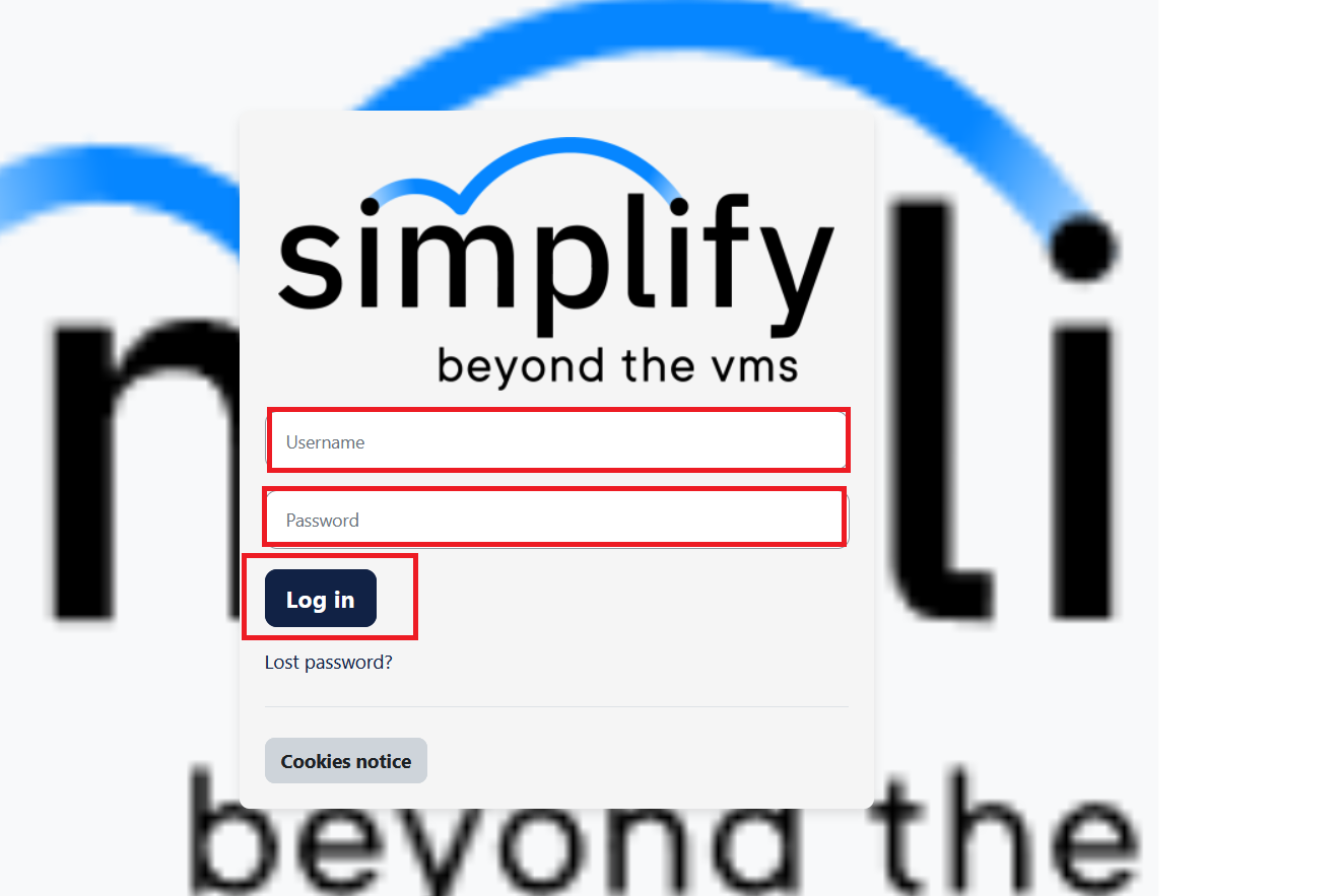 Login Page