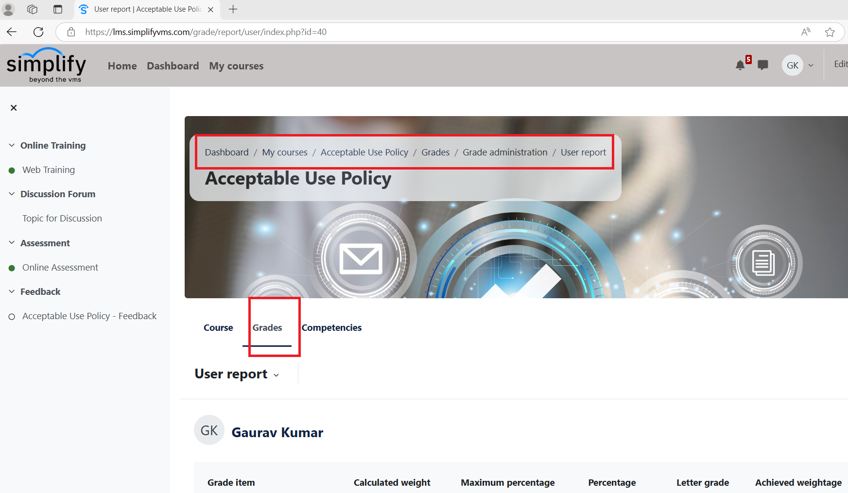 Login Page