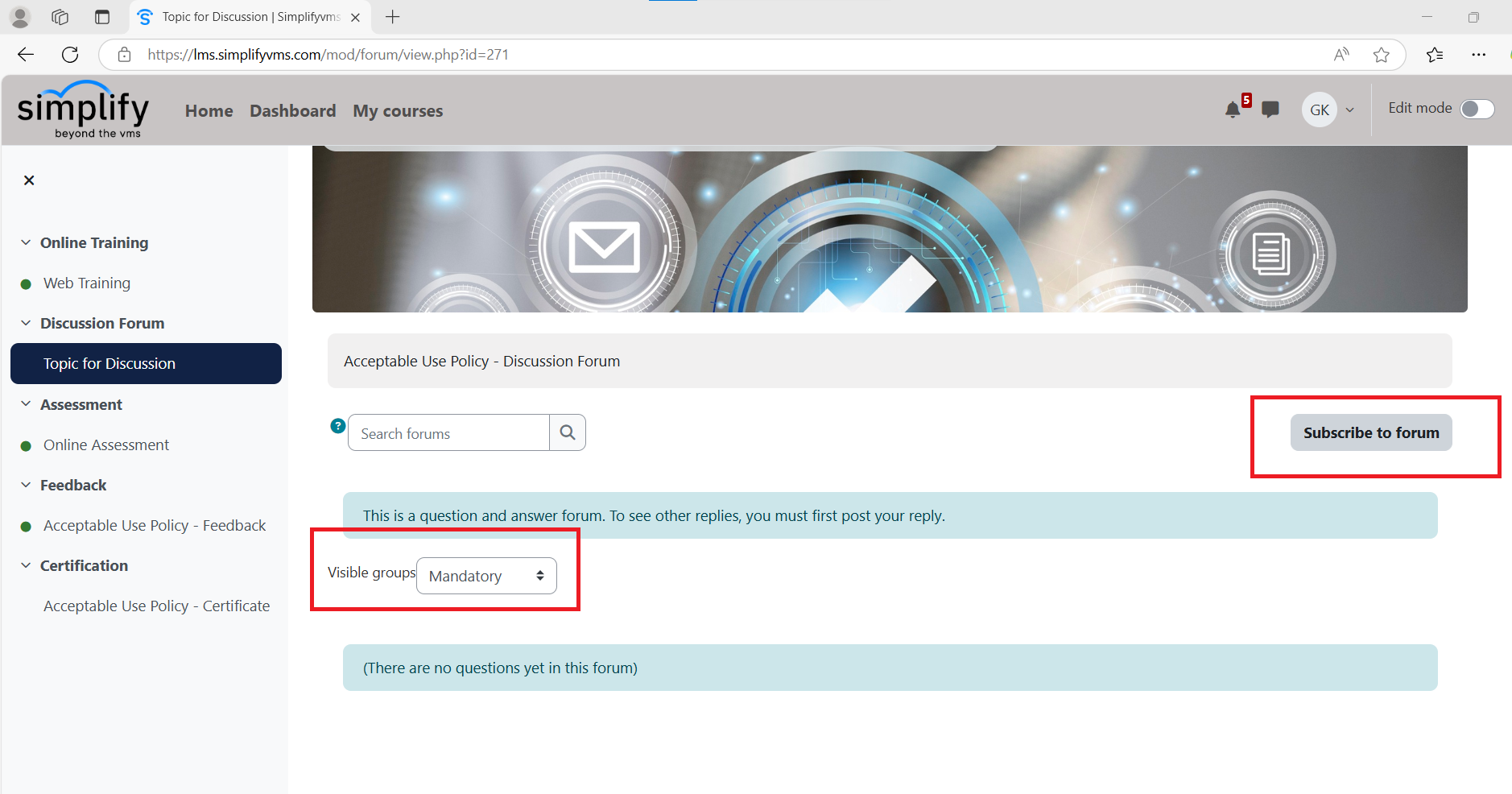 Login Page