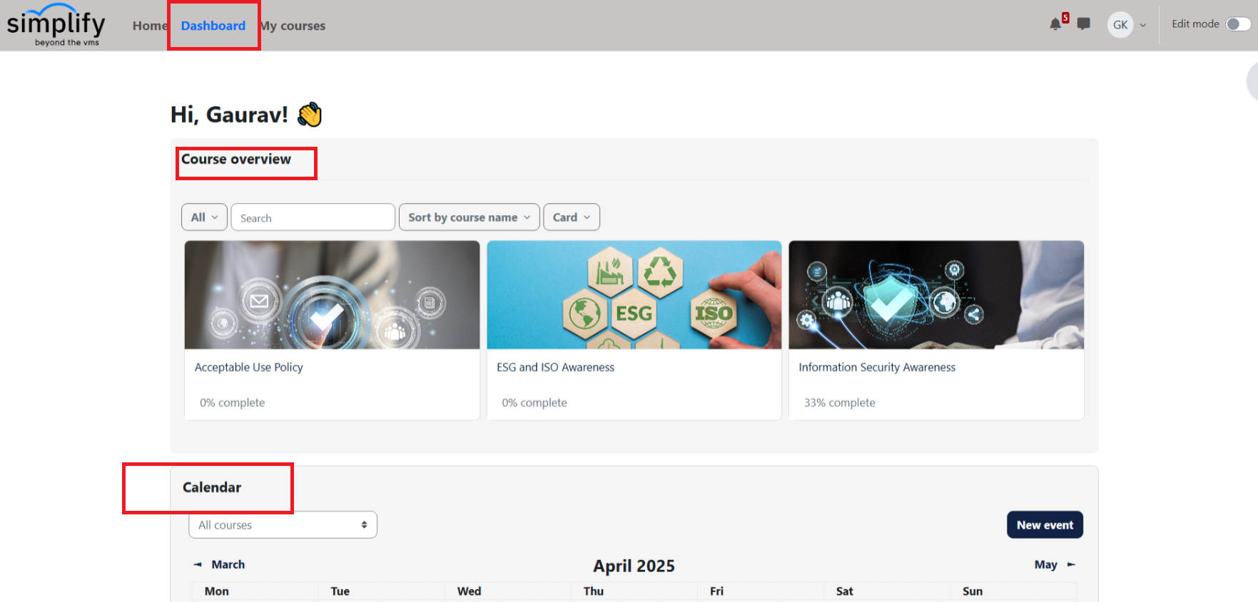Login Page