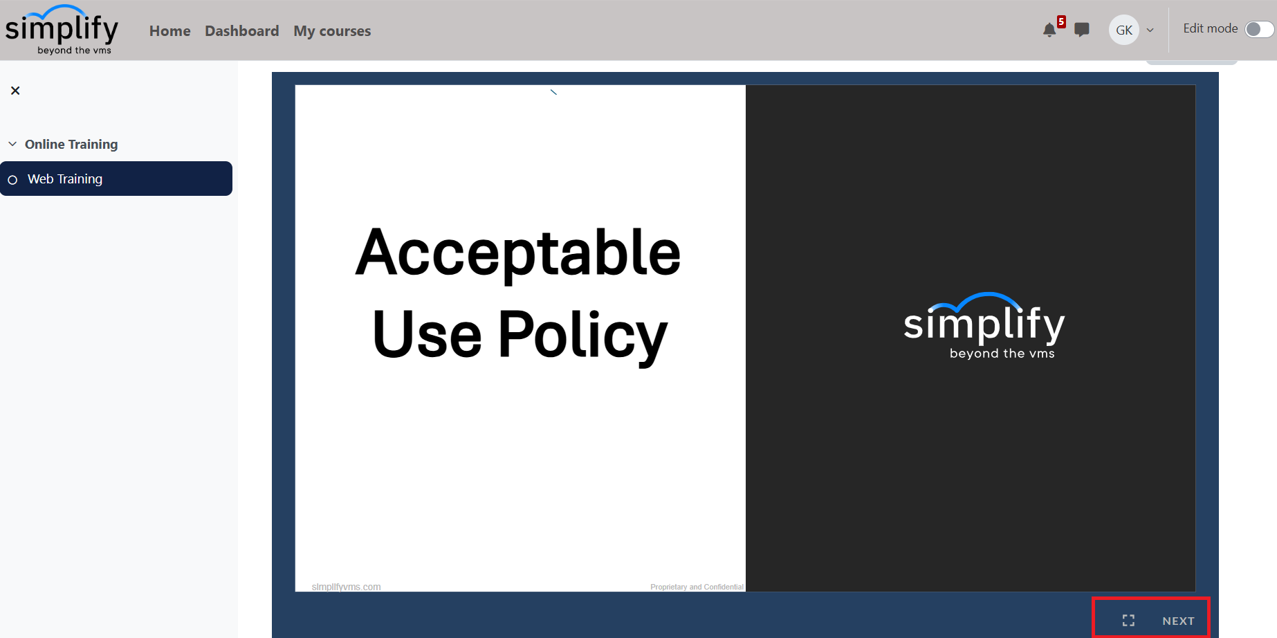 Login Page
